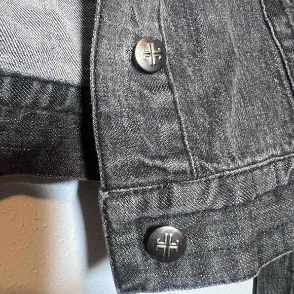 Dark Gray Jean Jacket - Picture 2 of 2